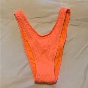 High Cut Cheeky Bikini Bottom